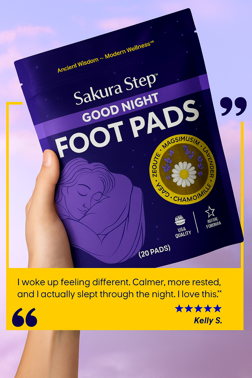 GOOD NIGHT DETOX FOOT PADS