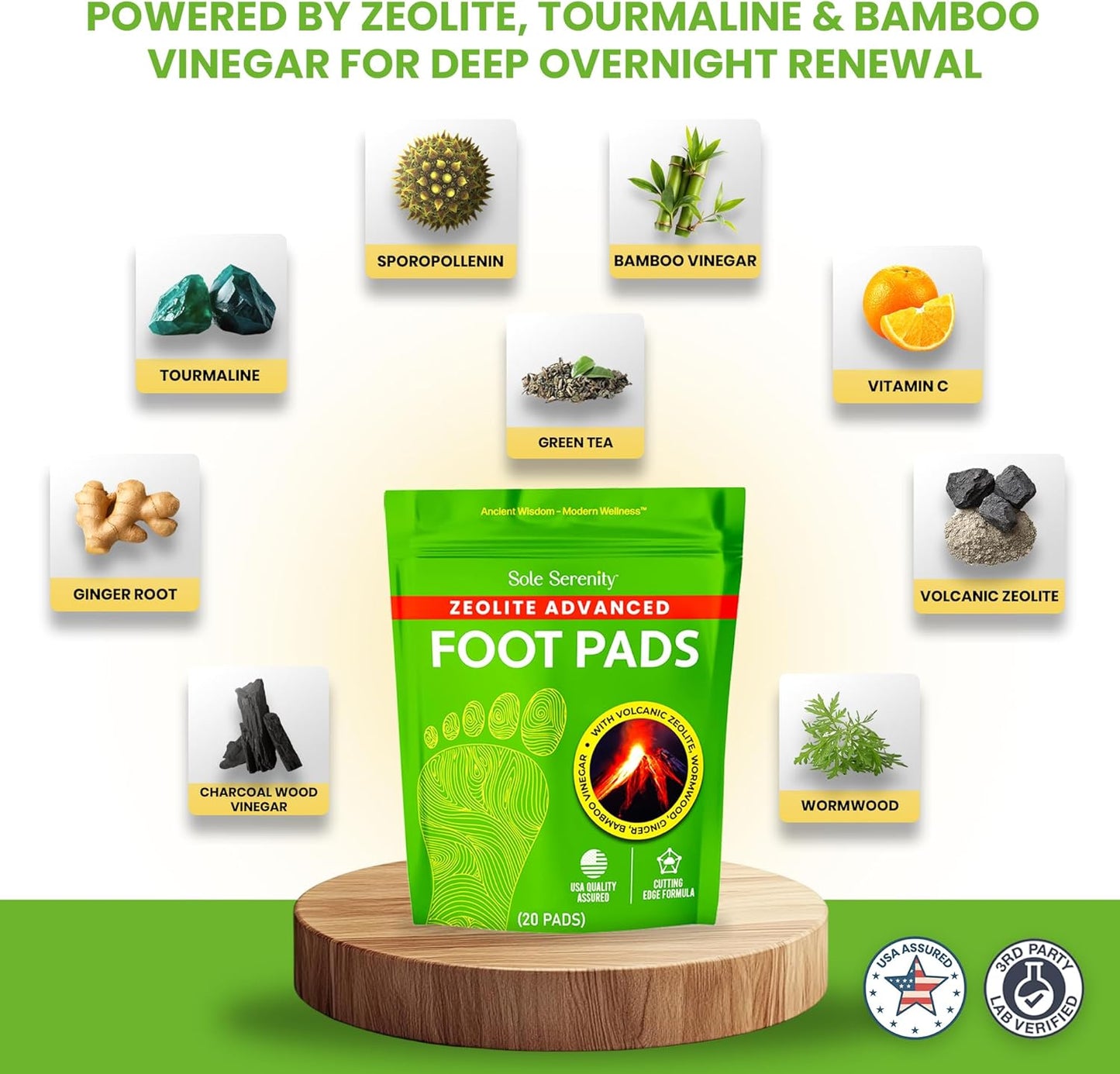 Active Daytime Foot Patch